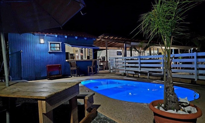 Cabo Rojo House | Super mobile home with AC and private pool near the beach in Combate, Cabo Rojo!