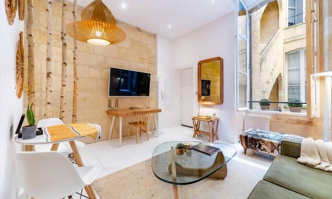 Hotel de Ville - Quinconces Apartment | Superb bright and charming Bordeaux flat with terrace