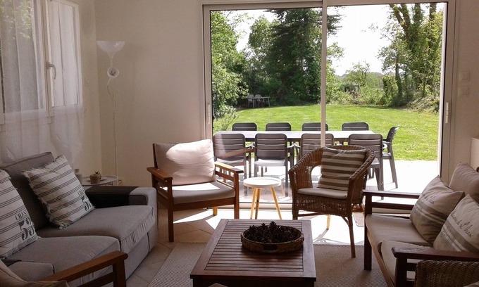 Penestin House | Superb gîte 10 pers Pénestin, Repos, Nature, Mer 5 bedrooms - 8 beds - 3 bathrooms