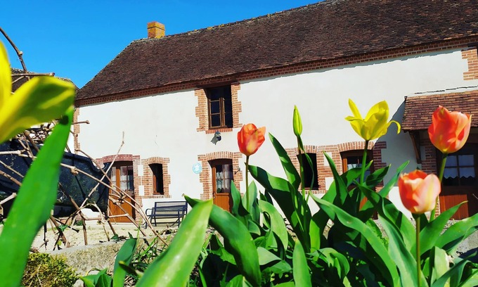 Mennetou-sur-Cher House | Superb longère for 6 people with swimming pool near Beauval, Loire castles