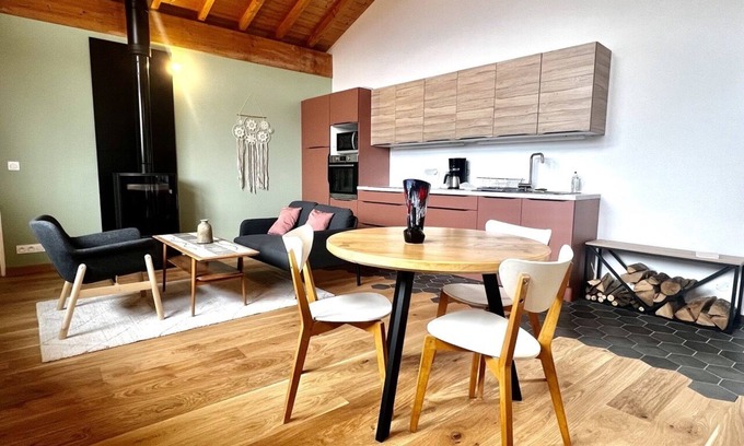Le Moutaret Apartment | Superb new apartment in a mountain village