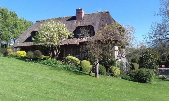Saint-Hymer House | Superb Norman cottage with swimming pool and park of 10 ha near Pont l'Evêque