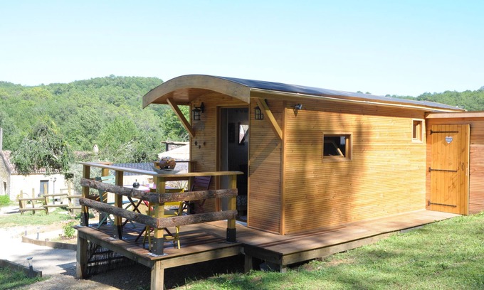 Saint-Medard Cabin | Superbe Roulotte en Pleine Nature. Idéal Pour une Parenthèse Hors du Temps !