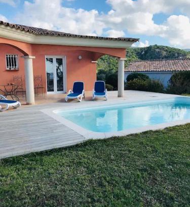 Pietrosella Villa | Superbe villa avec piscine vue mer, proche plage et Porticcio
