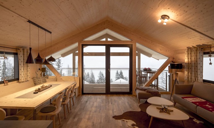 Pichl-Preunegg House | Superior Chalet # 02 with sauna & whirlpool inside