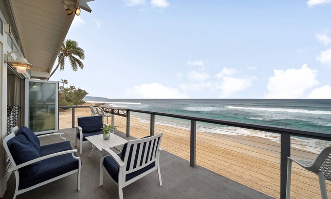Pupukea House | Surfer's Paradise: Two Floors Ocean View Home, Walking Distance to Sunset Beach