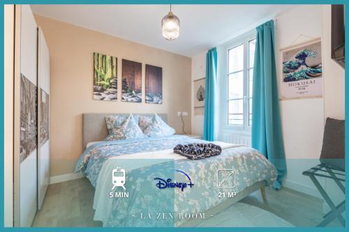 Lagny-sur-Marne Apartment | Sweethost - La Zen Room - Studio Proche Gare & Disneyland