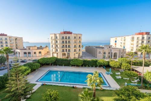 Tangier Apartment | Swimming Pool Parking Shower Beldi Sea view