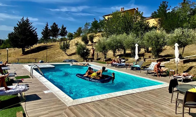 San Leo Villa | (Swimming pool) View Paradise Rimini/San Marino