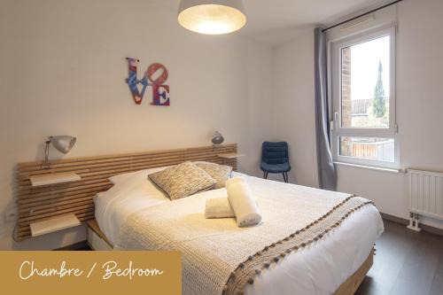 Neudorf Est Apartment | T2 - Balcon -15 min centre ville et Allemagne