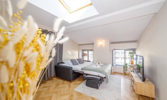 Blatin Apartment | T2 Cozy Proche du Centre Avec Canapé lit