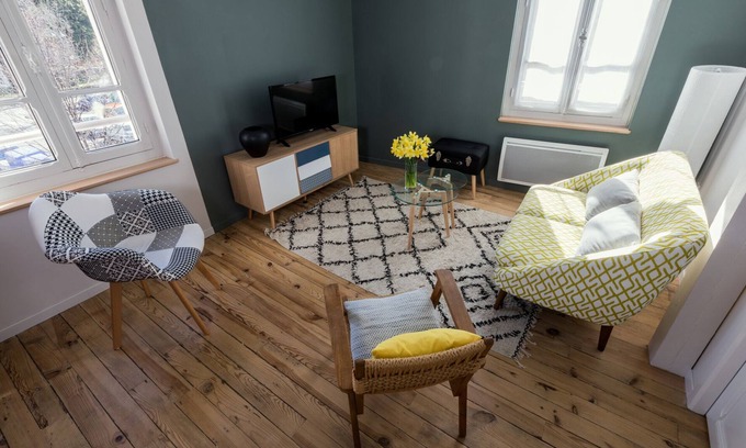 Bagneres-de-Bigorre Apartment | T2bis *, 200 m from the city center, 60m² with terrace