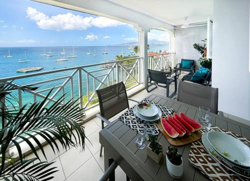 Pointe du Bout Apartment | T3 Bleu Lagoon vue époustouflante, Bord de mer