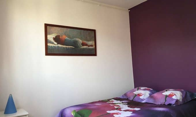 Coteaux Ouest Apartment | T3 ROUEN docks side with free parking - 4 BEDS