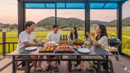 Pamnamujae House | Taean Blueisland Pool villa