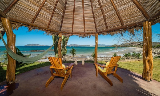 Playa Langosta House | Tamarindo's Hidden Gem, Tropical oasis 3 BR Beachfront Home, with private pool.n