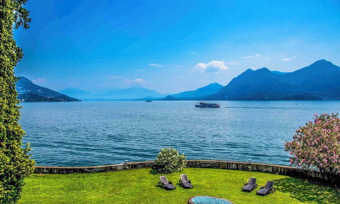 Verbania Apartment | Tastefully furnished 3-room apartment in a well maintained villa with private lake access