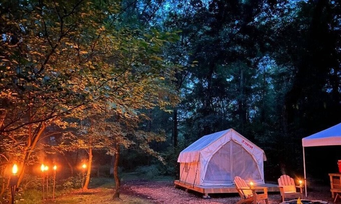 Cardiff RV Rental | Tentrr Signature Site - Conowingo Creek Campsite