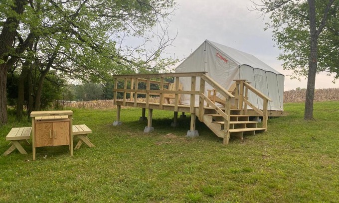 Bluff City Other | Tentrr Signature Site - Huckleberry Hideaway at The Stickley Farm