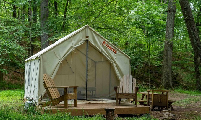 Mathias RV Rental | Tentrr State Park Site - WV Lost River State Park - Site E - Single Camp
