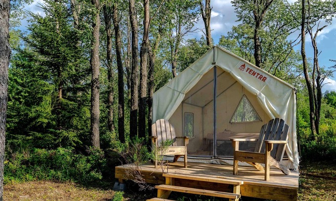 Davis RV Rental | Tentrr State Park Site - WV Blackwater Falls State Park - Site B - Single Camp "