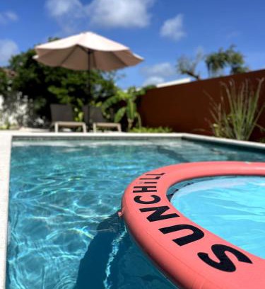 Santa Rosa Apartment | Terra77 Tropical vacation home, private garden, pool, parking and BBQ