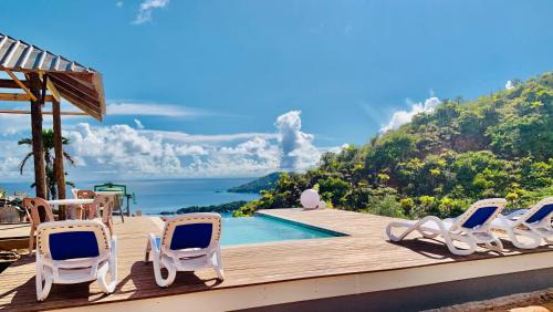Anse Kerlan Apartment | Terrasse Sur Lazio