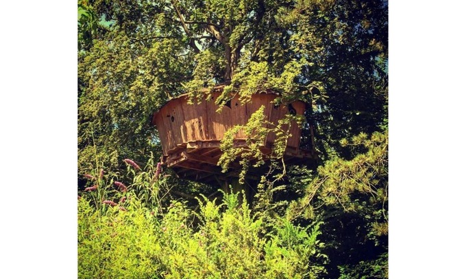 Wail Cabin | The 8-metre-high Au fil de l'eau hut