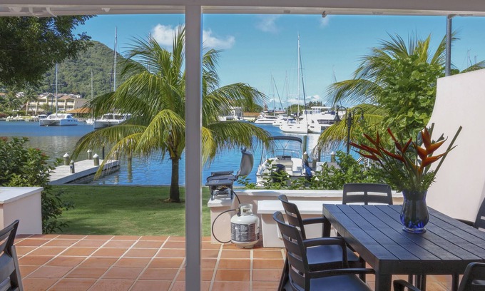 Rodney Bay Condo | The Anchorage #5 a 2 bedroom Waterfront Condo in Rodney Bay 2 Condo by RedAwning
