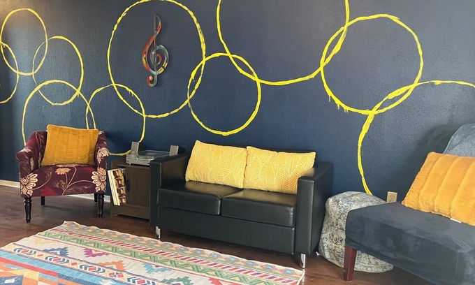 Southwood Valley Condo | The Blue Desert: Your College Station Launchpad. Pet-Friendly!