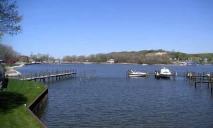 Macatawa Cottage | The Bungalow - So close to the water, it almost over an over-the-water bungalow!