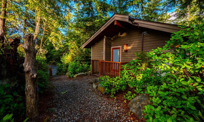 Ucluelet Condo | The Cabins - 2 Bedroom - Rainforest Upper Canopy!