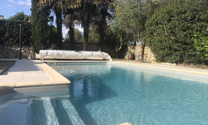 Larressingle House | THE CHARM OF A HAMLET HOUSE WITH POOL BETWEEN VINEYARDS AND FORTIFIED CITY