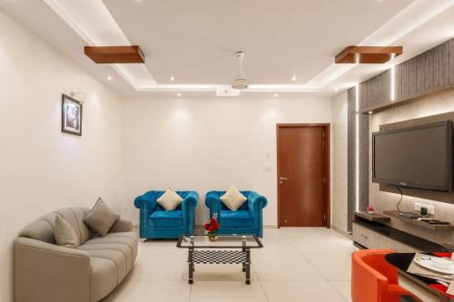 Malleshwaram Apartment | The Elite Apartment by Red Olive Near Aster CMI