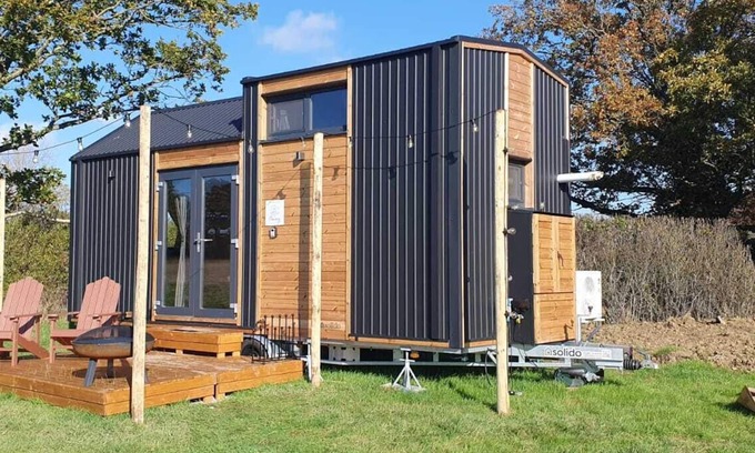 Abbess Roding Cabin | The Field View 1 by Tiny Away