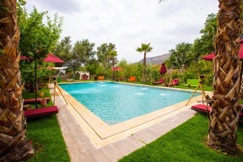 Outghal House | The garden of Asni