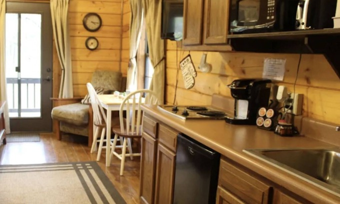 Gallatin Cabin | The hideaway retreat cabin has views of open fields and sweet water lake.