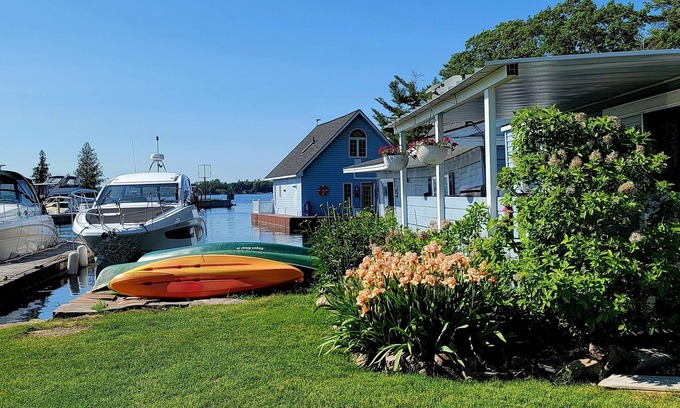 Alexandria Bay House | The Ledges Resort and Marina, Island Cottage