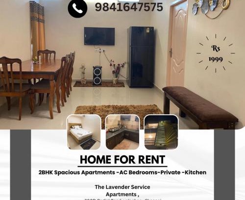 Kovilambakkam Apartment | The Leisures Service Apartments 1BHK and 2BHK