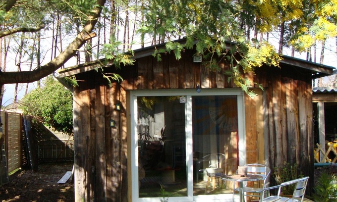 Le Porge Apartment | The little chalet under the mimosas