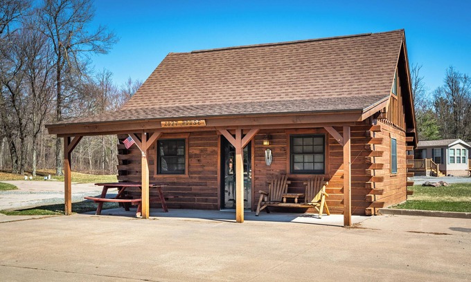 Neillsville Cabin | The Loft Cabin at the Riviera Resort in Neillsville, Wisconsin!