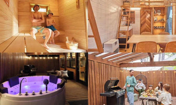 Miyota Cottage | The luxury of a sauna BBQ Jacuzzi and a fully r/Kitasaku-gun Nagano