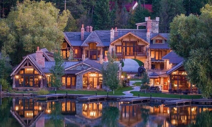 Bigfork Villa | The Madison at Bear Dance Village with Dock and Boat Slip