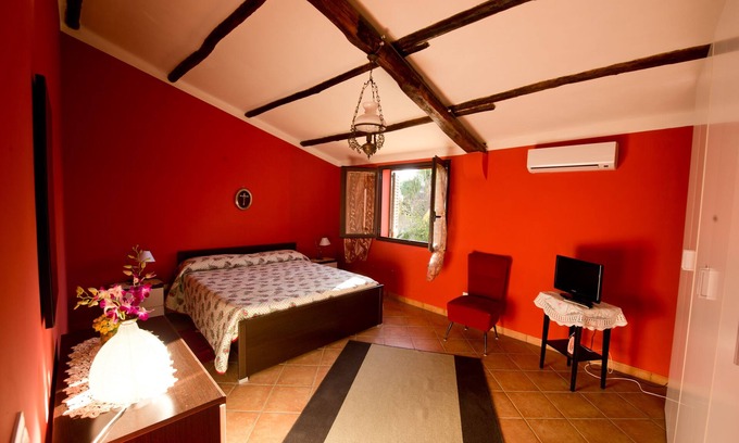 Marsala Villa | The Mimosa Suit in Two Steps from the Sea Wifi free Mothia Island