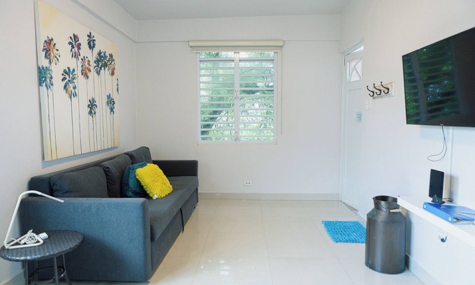 Santurce Apartment | The Mural at San Juan-Enjoy this GEM & tranquil place near the beach w/parking