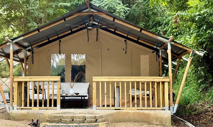 Rio Piedras Bed & Breakfast | The ONLY glamping site in the New Millennium Forest in San Juan, PR