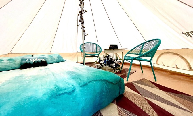 Keswick Ridge RV Rental | The Orchard Bell - Glamping in a Wild Orchard near Fredericton, NB!