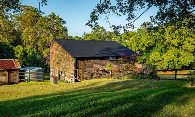 West Woombye House | The Packing Shed - rustic timber cottage on beautiful acreage