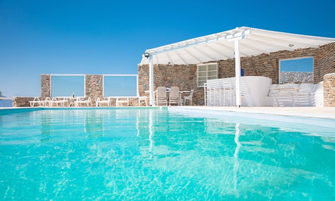 Fanari House | "The Pomegranate" love nest with a romantic view of the sea, Tinos and the Lighthouse