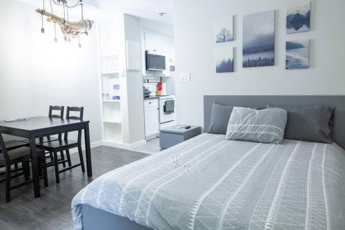Harrison Hot Springs Apartment | The Riverbend Modern Studio at Harrison Lake